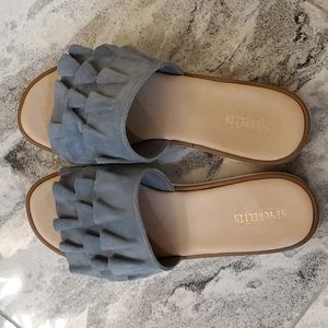 Seychelles Blue Slip on